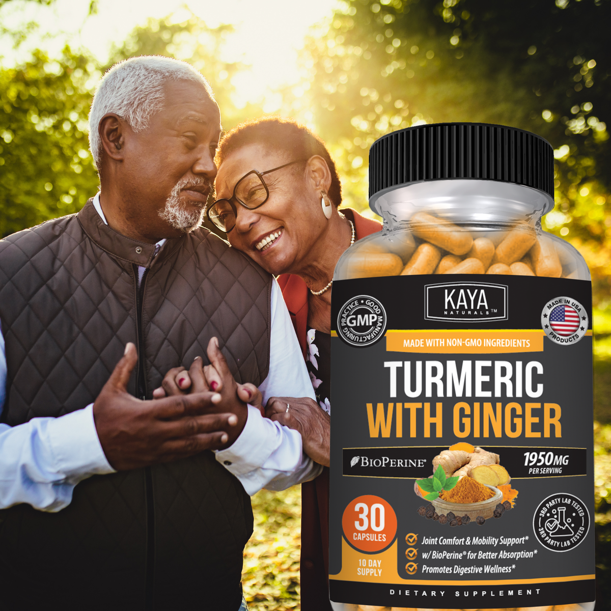 Turmeric with Ginger - Joint & Digestive Support