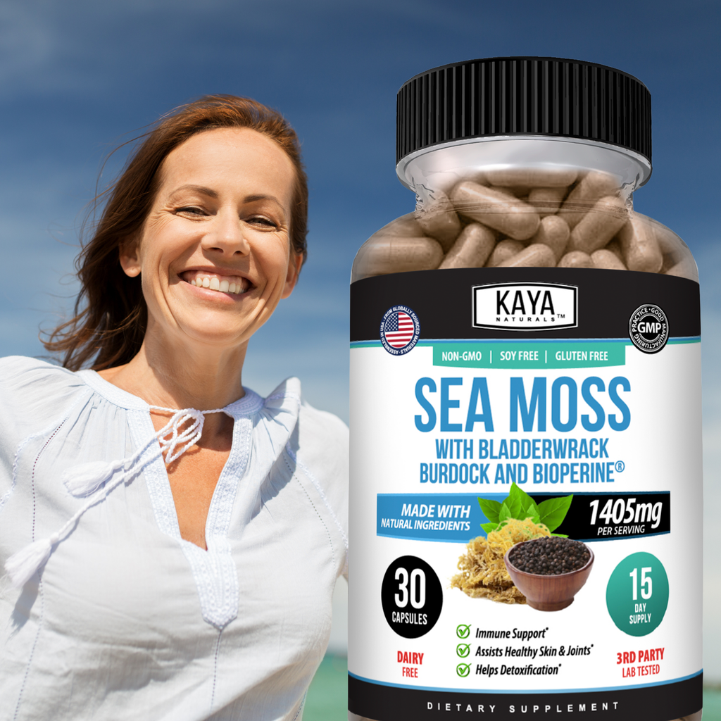 Sea Moss with Bladderwrack, Burdock, and BioPerine®