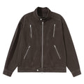 Stand up collar jacket for men