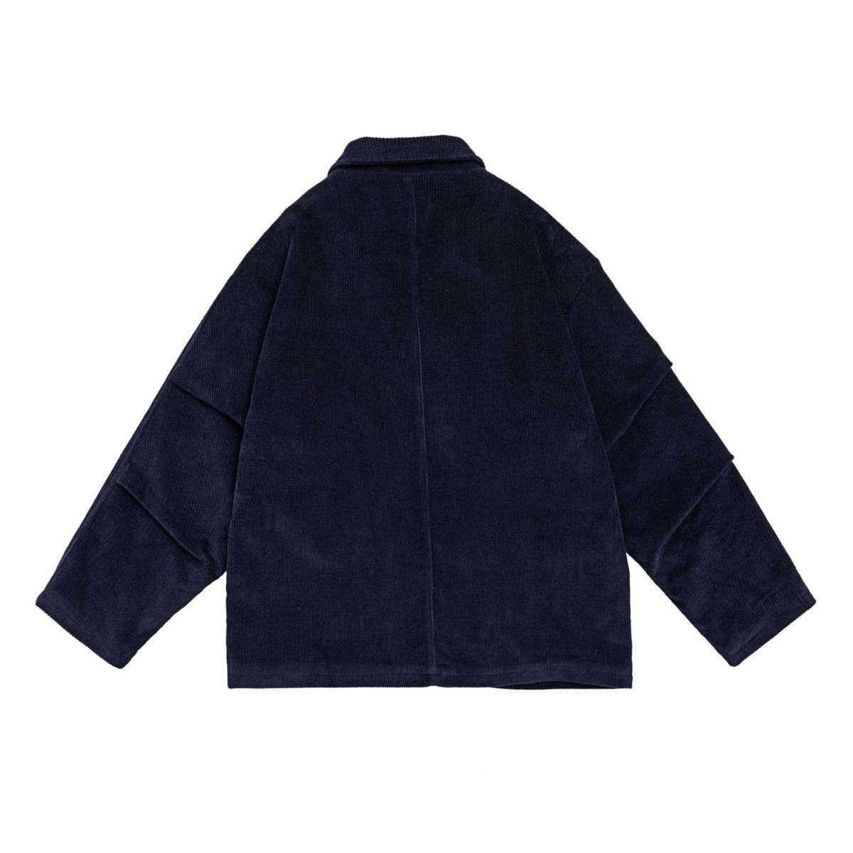 Double-Breasted Oversized Corduroy Blazer Jacket for Men