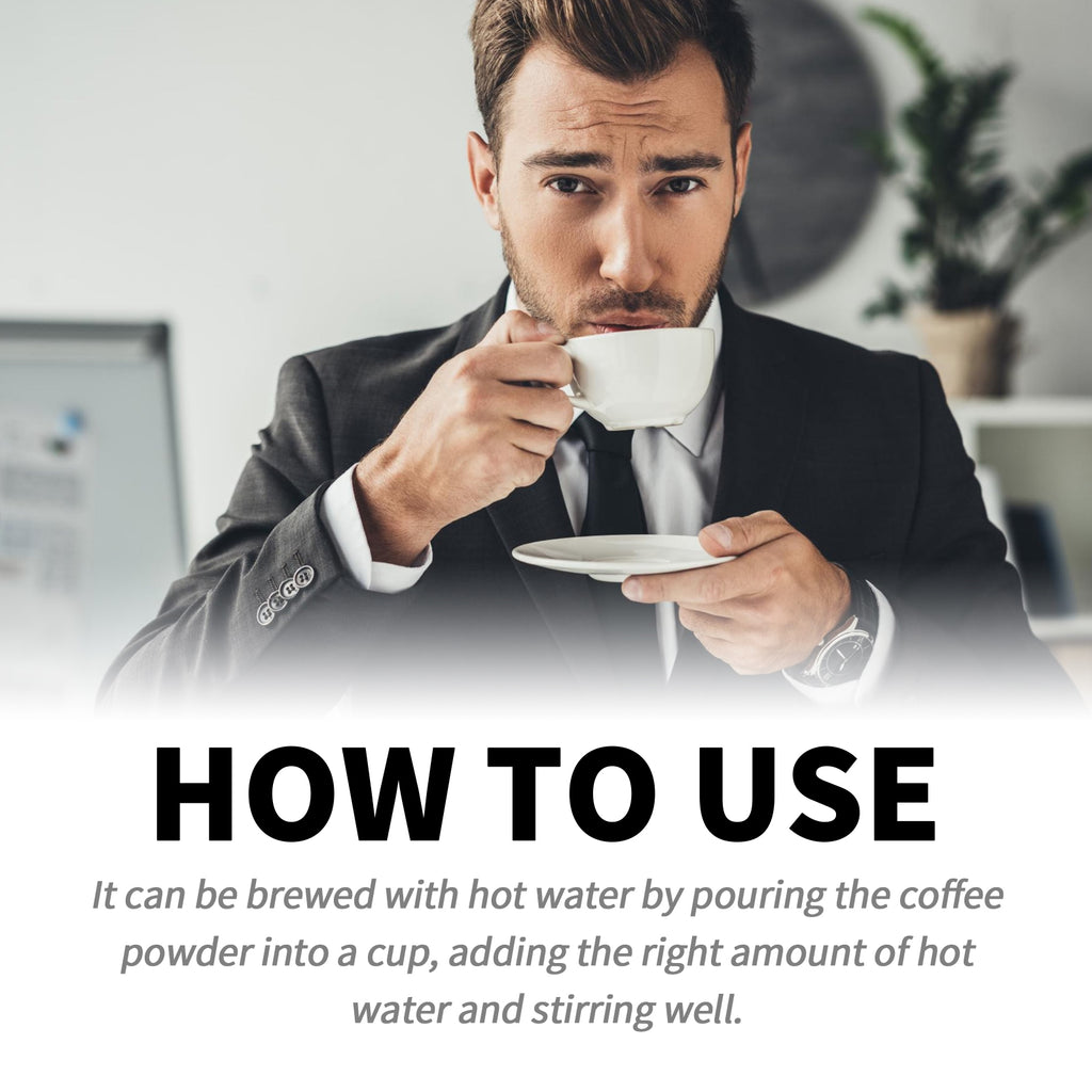 Men's Coffee, Relax The Body And Mind Stress Relieve Fatigue Enhance Men's Vitality Instant Coffee