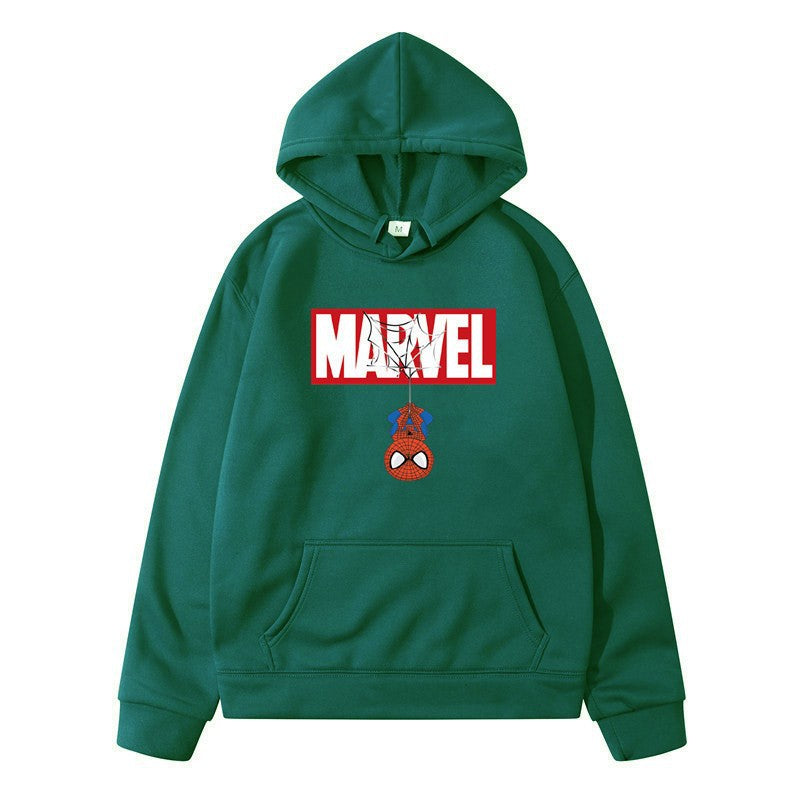 Hoodie for Men and Women, Casual Sweatshirt with Marvel Print