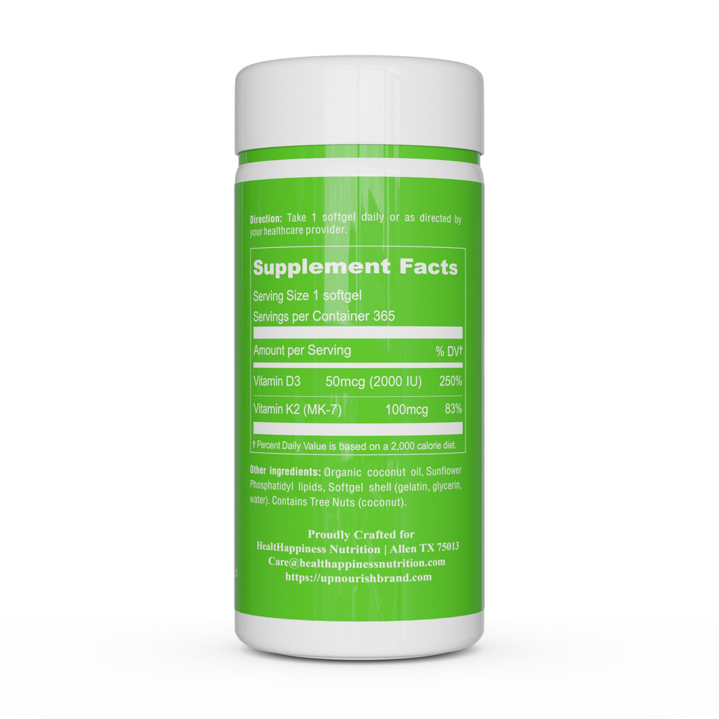 Liposomal D3 2000IU K2 100mcg