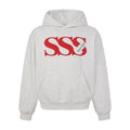 Letter printed hooded sweatshirt for men