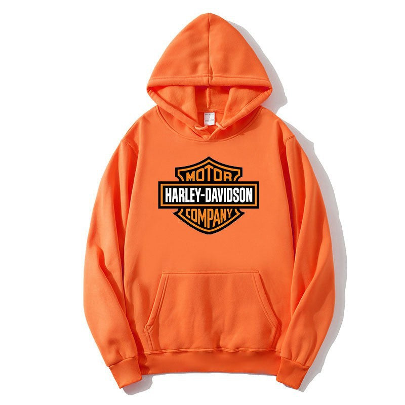 Hooded Sweatshirt for Men, Casual Sporty Lettering  Pullover