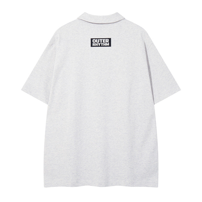 Vintage Retro Polo Shirt for Men and Women