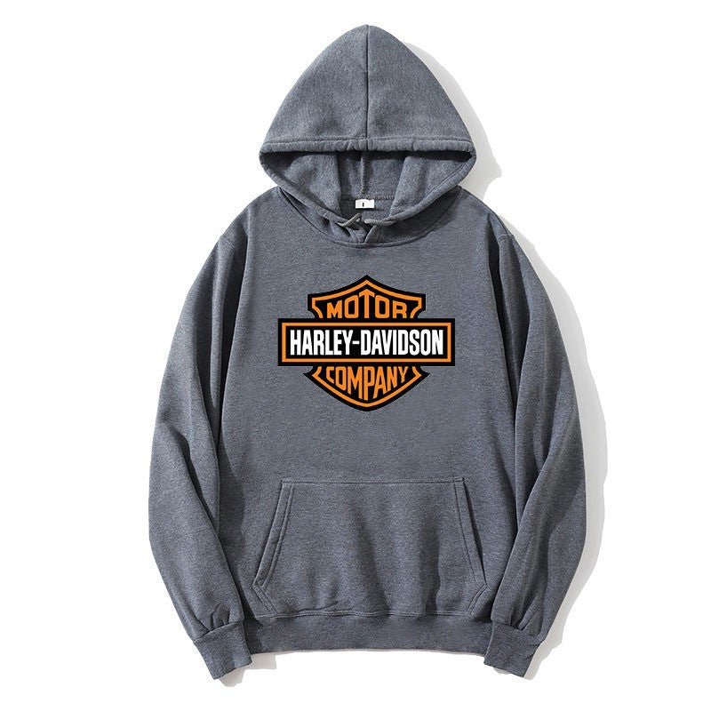 Hooded Sweatshirt for Men, Casual Sporty Lettering  Pullover