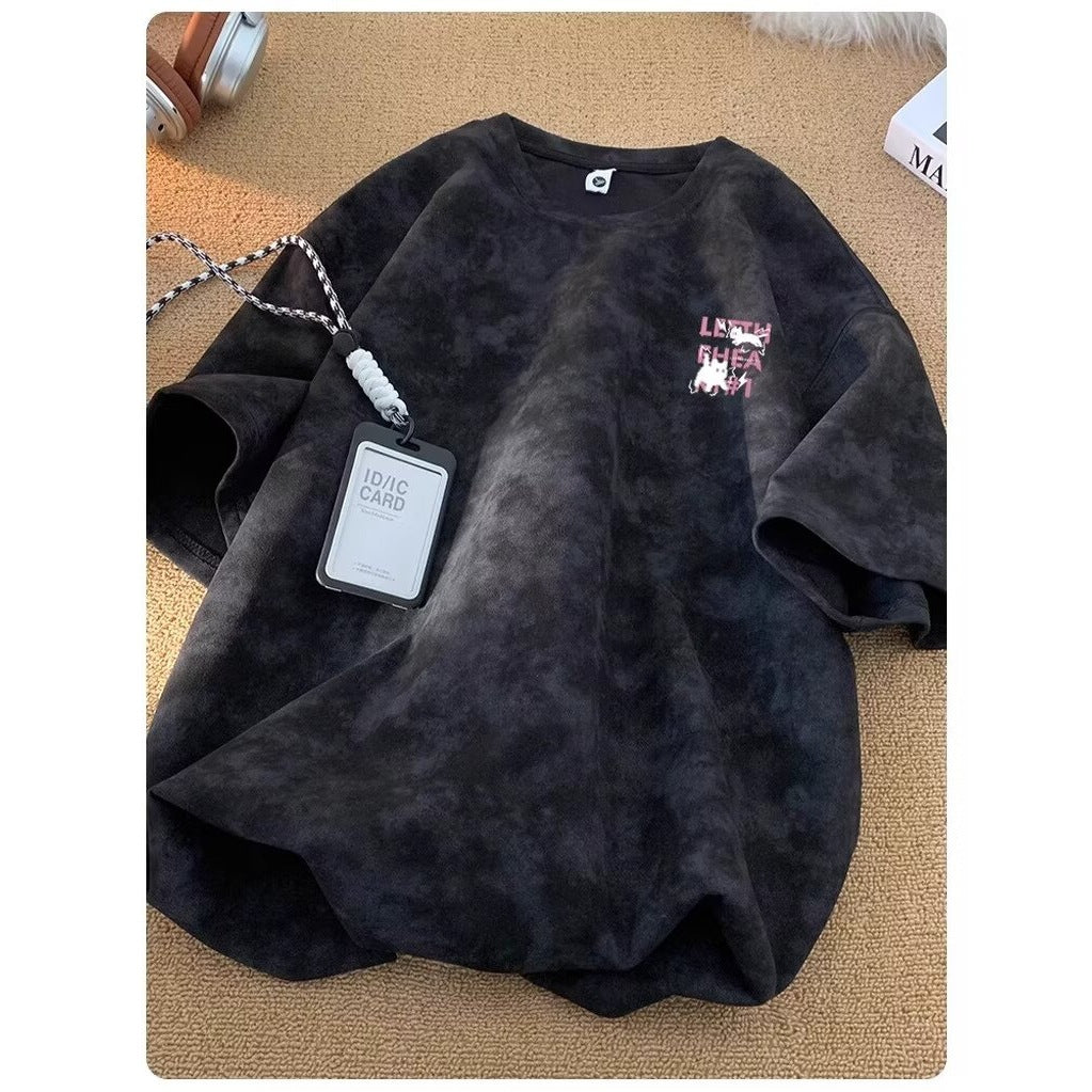 Tie-Dye Short Sleeve T-Shirt for Men