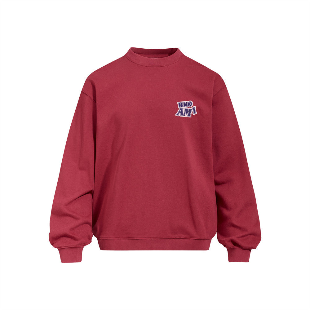 Round neck sweatshirt for men