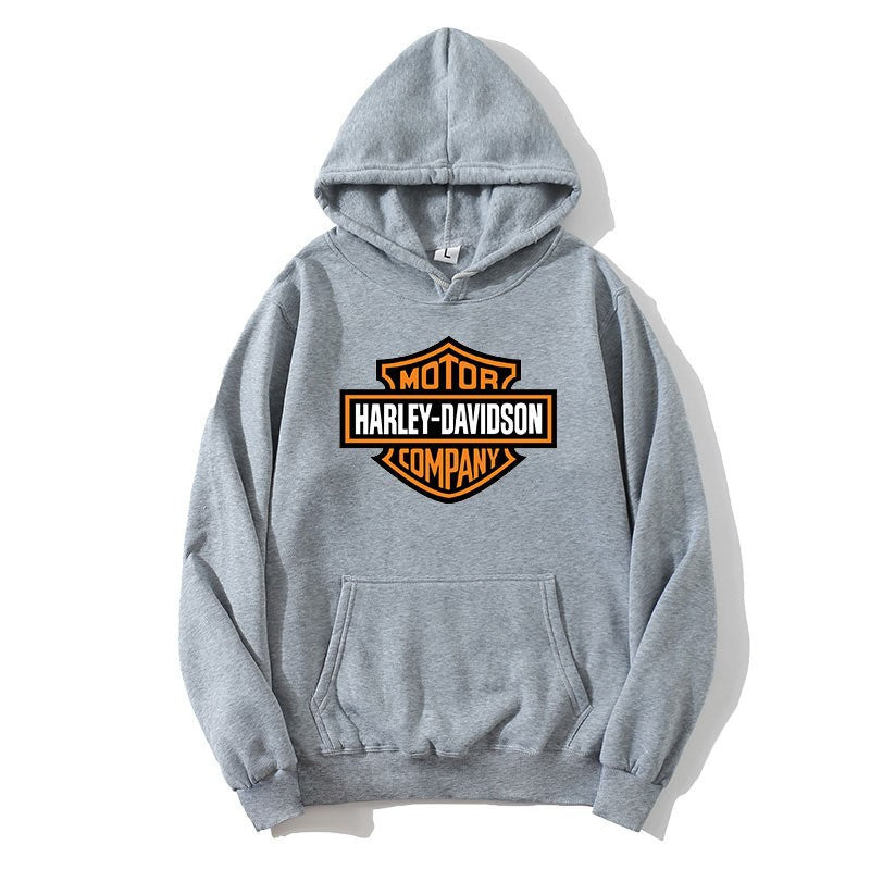 Hooded Sweatshirt for Men, Casual Sporty Lettering  Pullover