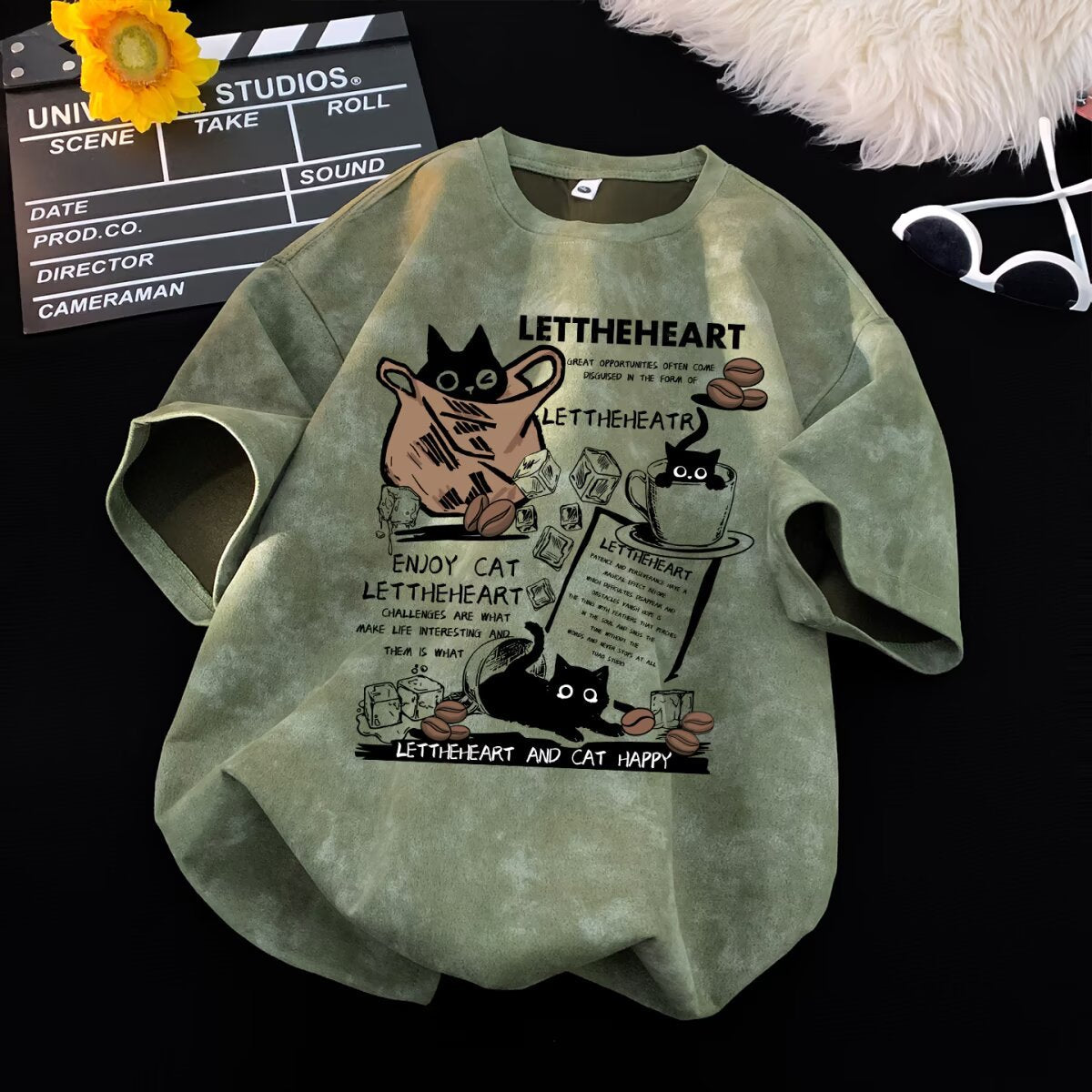 Tie-Dye Short Sleeve T-Shirt for Men