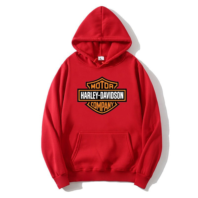 Hooded Sweatshirt for Men, Casual Sporty Lettering  Pullover