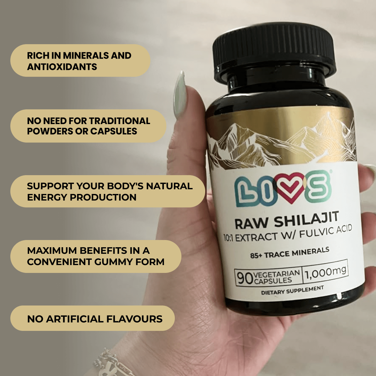 Raw Shilajit Capsules