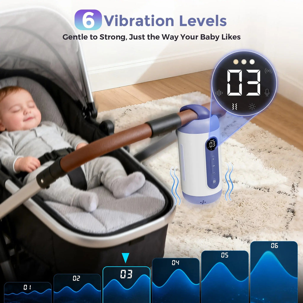 Momfann Smart Baby Rocker Vibration Device