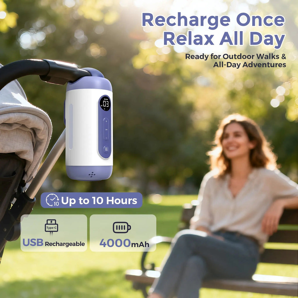 Momfann Smart Baby Rocker Vibration Device