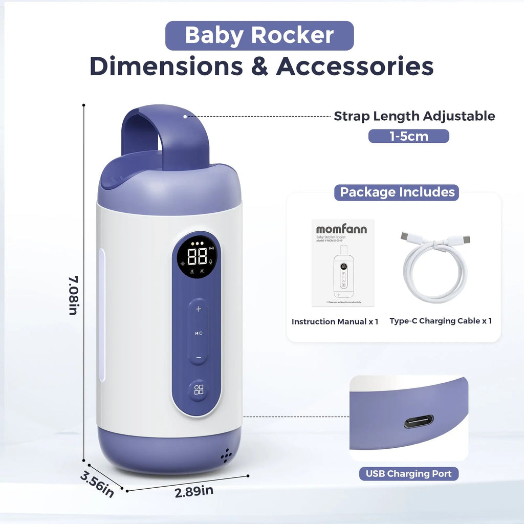 Momfann Smart Baby Rocker Vibration Device