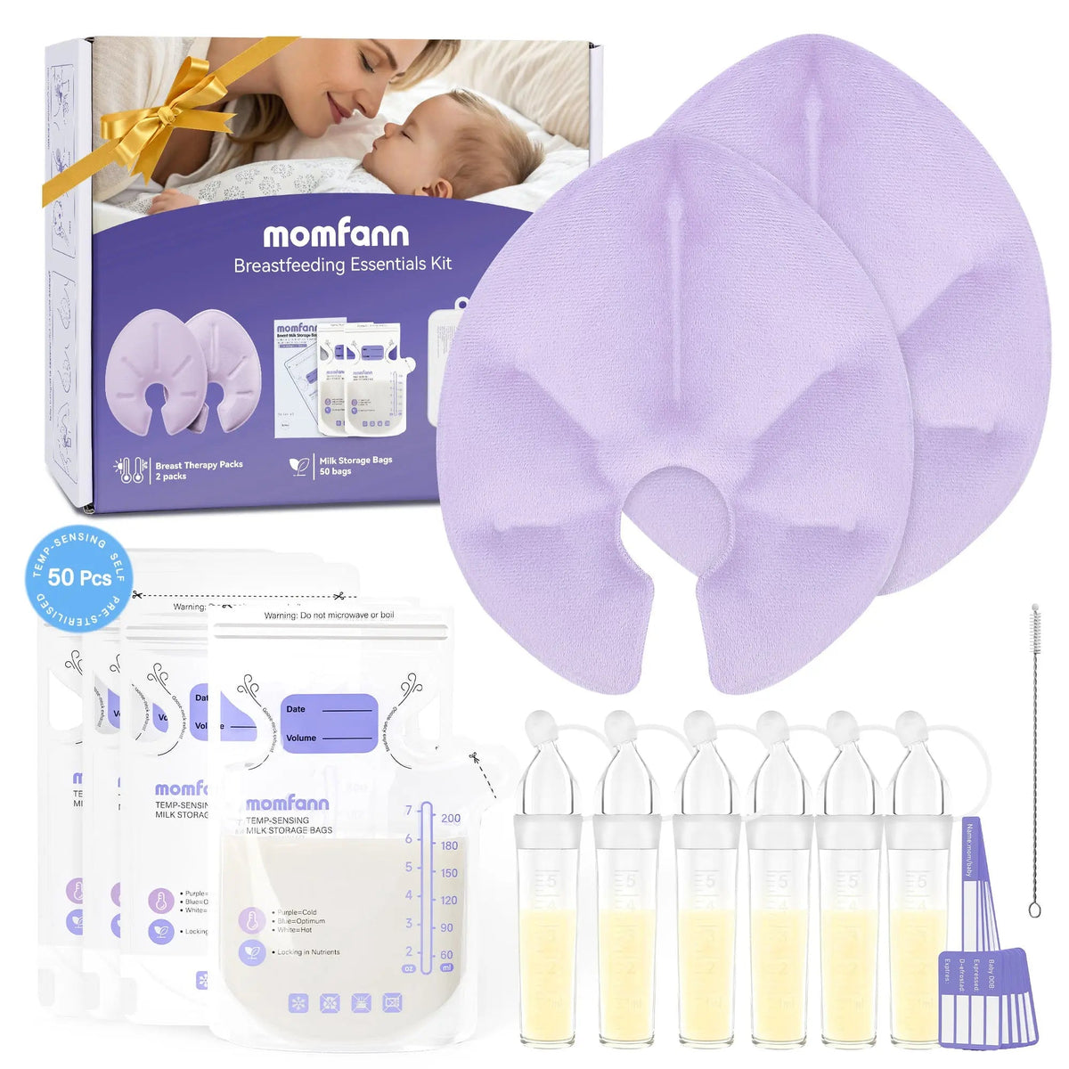 Momfann 58-Piece Breastfeeding Essentials Kit