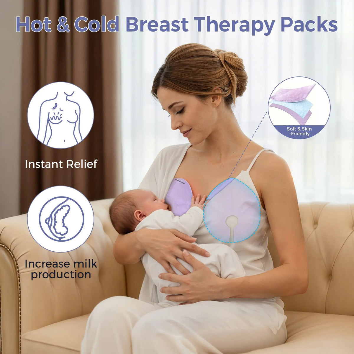 Momfann 58-Piece Breastfeeding Essentials Kit