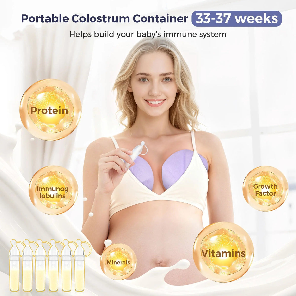 Momfann 58-Piece Breastfeeding Essentials Kit