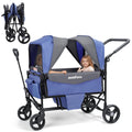 Momfann 4-in-1 Double Stroller Wagon for Kids