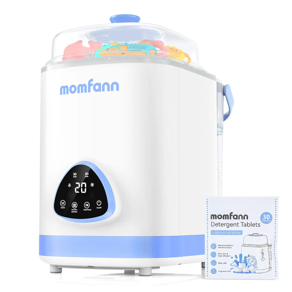 Momfann 4-in-1 Baby Bottle Washer, Sterilizer & Dryer
