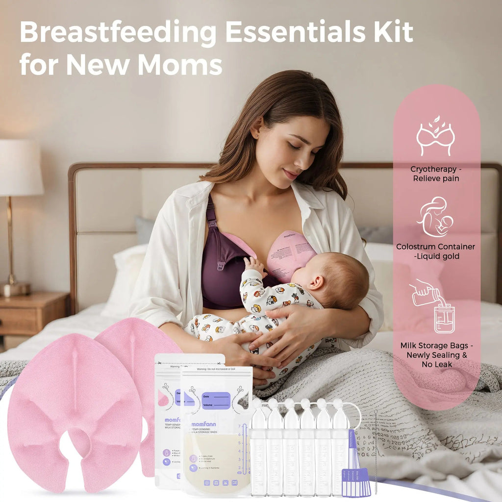 Momfann 58-Piece Breastfeeding Essentials Kit