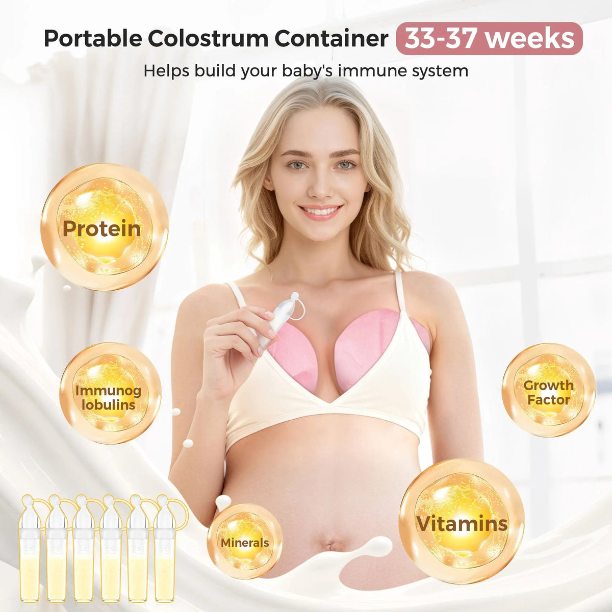 Momfann 58-Piece Breastfeeding Essentials Kit