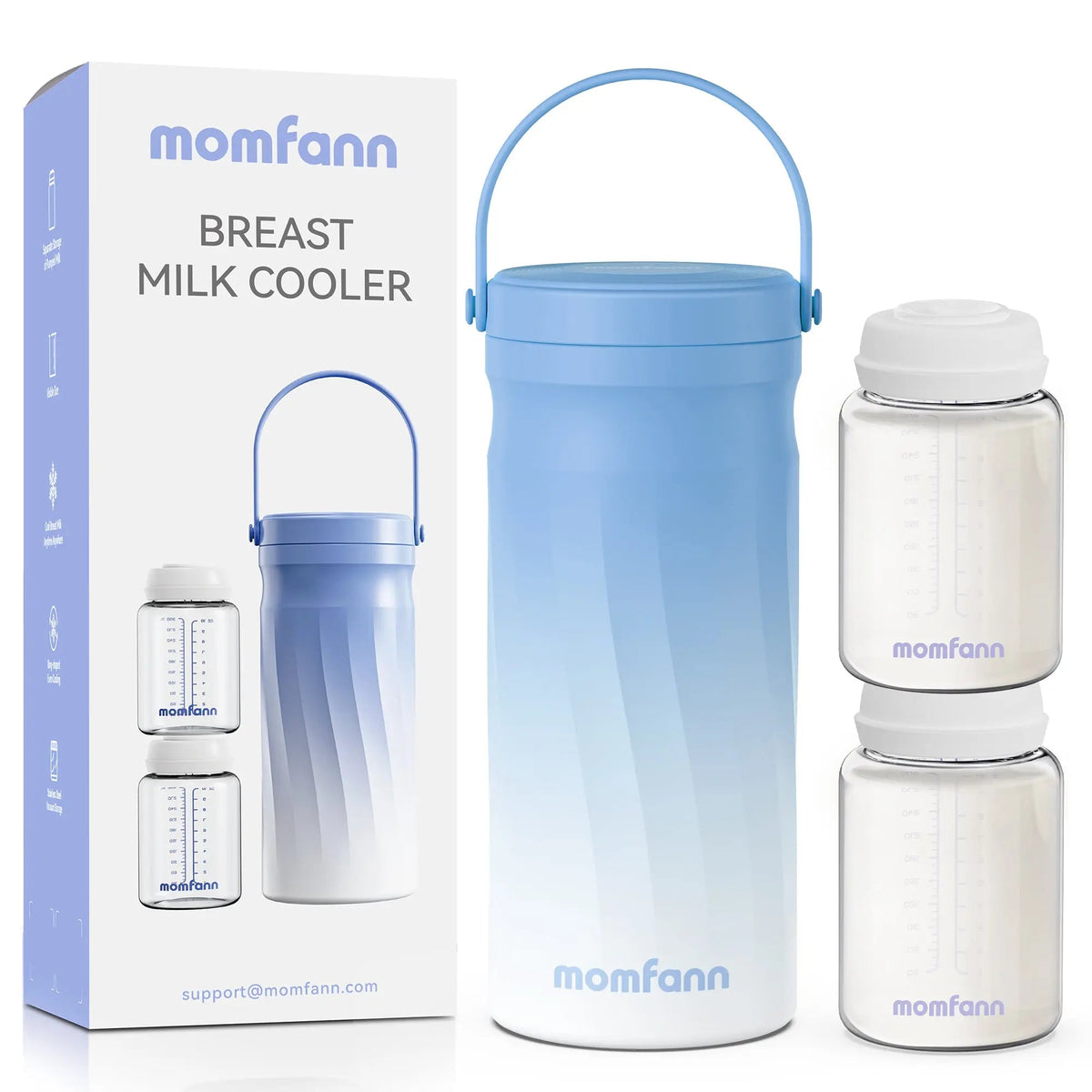 Momfann 24-Hour Portable Breast Milk Cooler for Travel