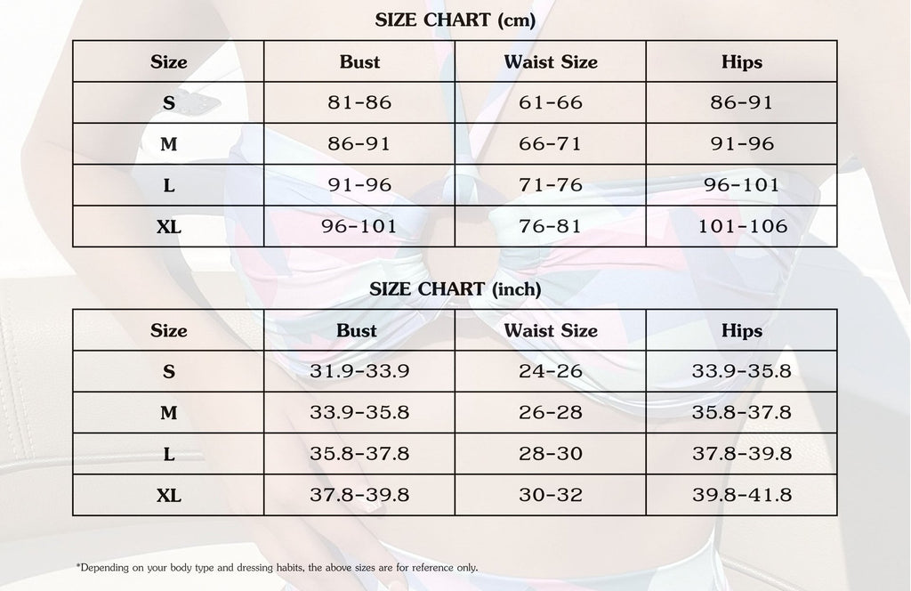 Women's 3 Piece Swimsuit Set High Waist Bikini Sexy Split Bathing Suit