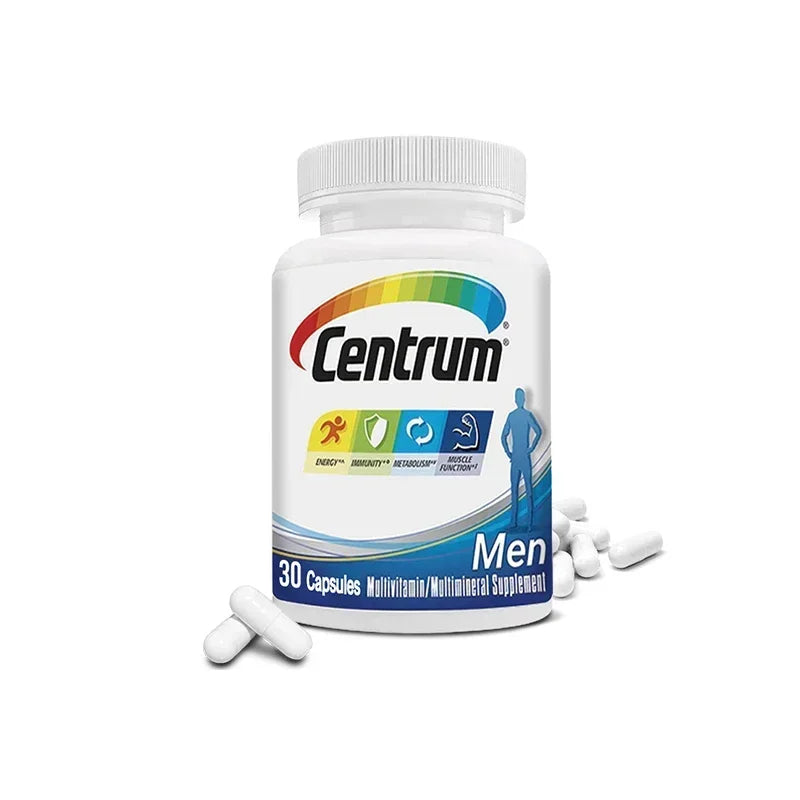 Men's Daily Vitamin, Multivitamin/Multimineral with Vitamin D3, B Vitamins, Antioxidants, Metabolism, Immunity, Energy, Muscle