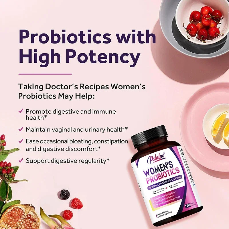 Women’s Probiotic - Improves Intestinal Health, Improves Digestion, and Relieves Bloating and Gas
