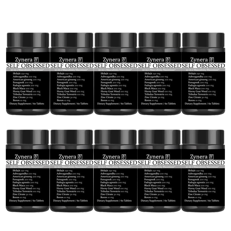Ashwagandha Maca Tablets for Men Boost Stamina Capsule, Energy, Vitality, Performance Overall Male Health Support