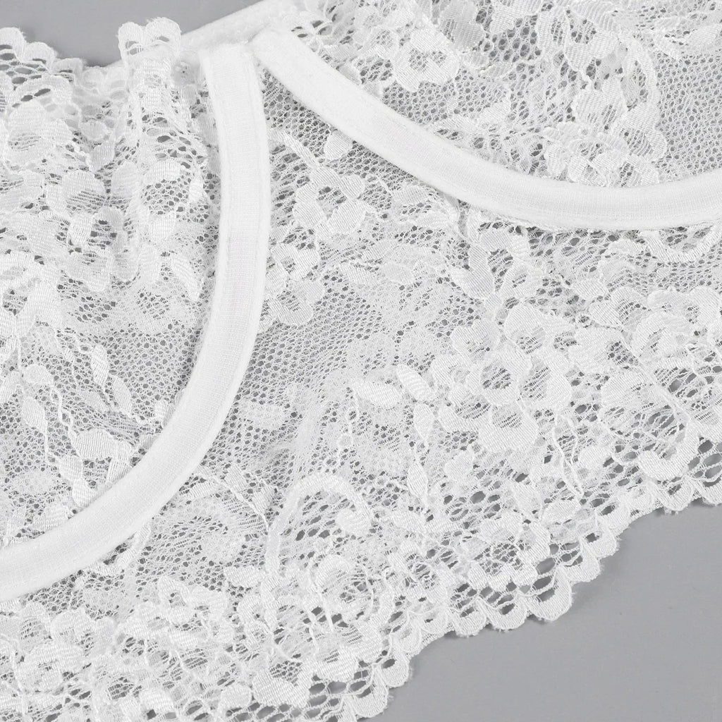 Porn Women Sexy Lingerie Lace Underwear Halter Bodysuit Garter Intimate Erotic Babydolls Sex Costumes Bra Set