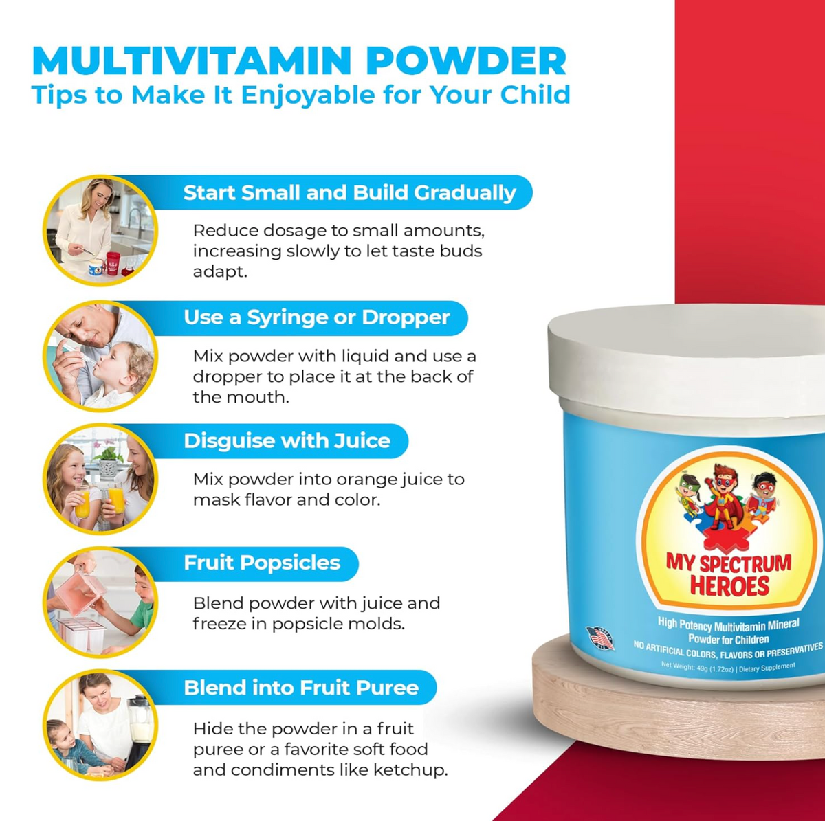 Kids Multivitamin Mineral Plus Powder