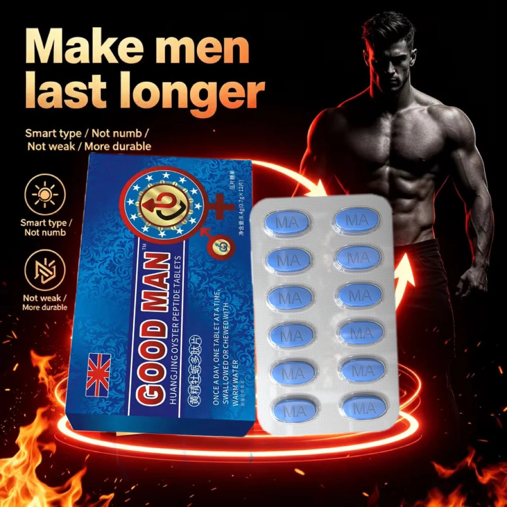 Male Blue Pills Health Supplement Energy Perfor mance Support Shilajit Ginseng Maca Ashwagandha Tablets