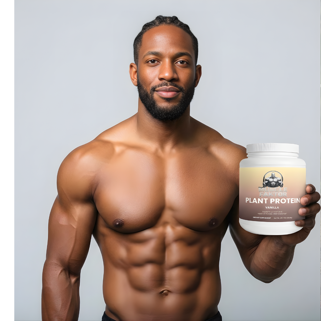 Muscle Faktor Plant Protein Powder — Vanilla (Fava Bean & Yeast)