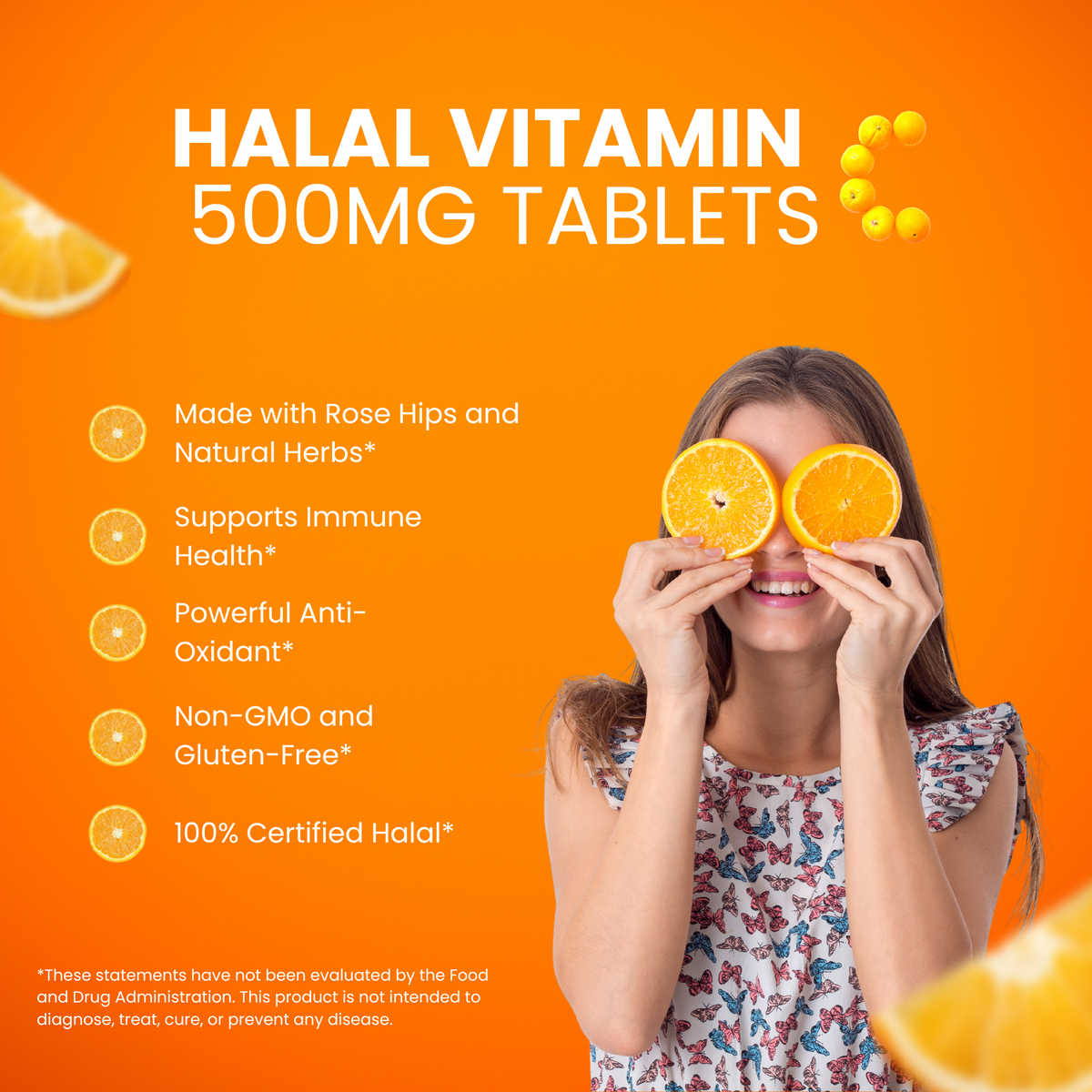 Halal Vitamin C Tablets