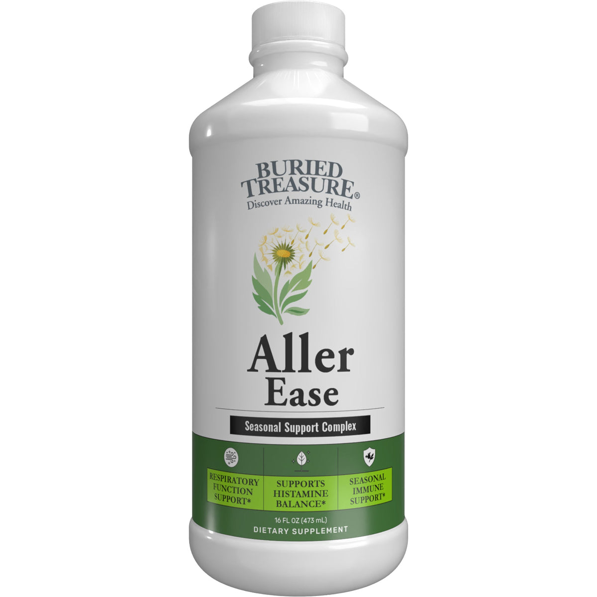 Aller Ease – Liquid Supplement with Quercetin, Bromelain, Vitamin C, and Zinc