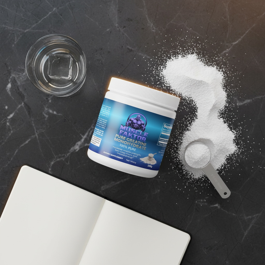 Pure Creatine Monohydrate Powder 250g - Unflavored