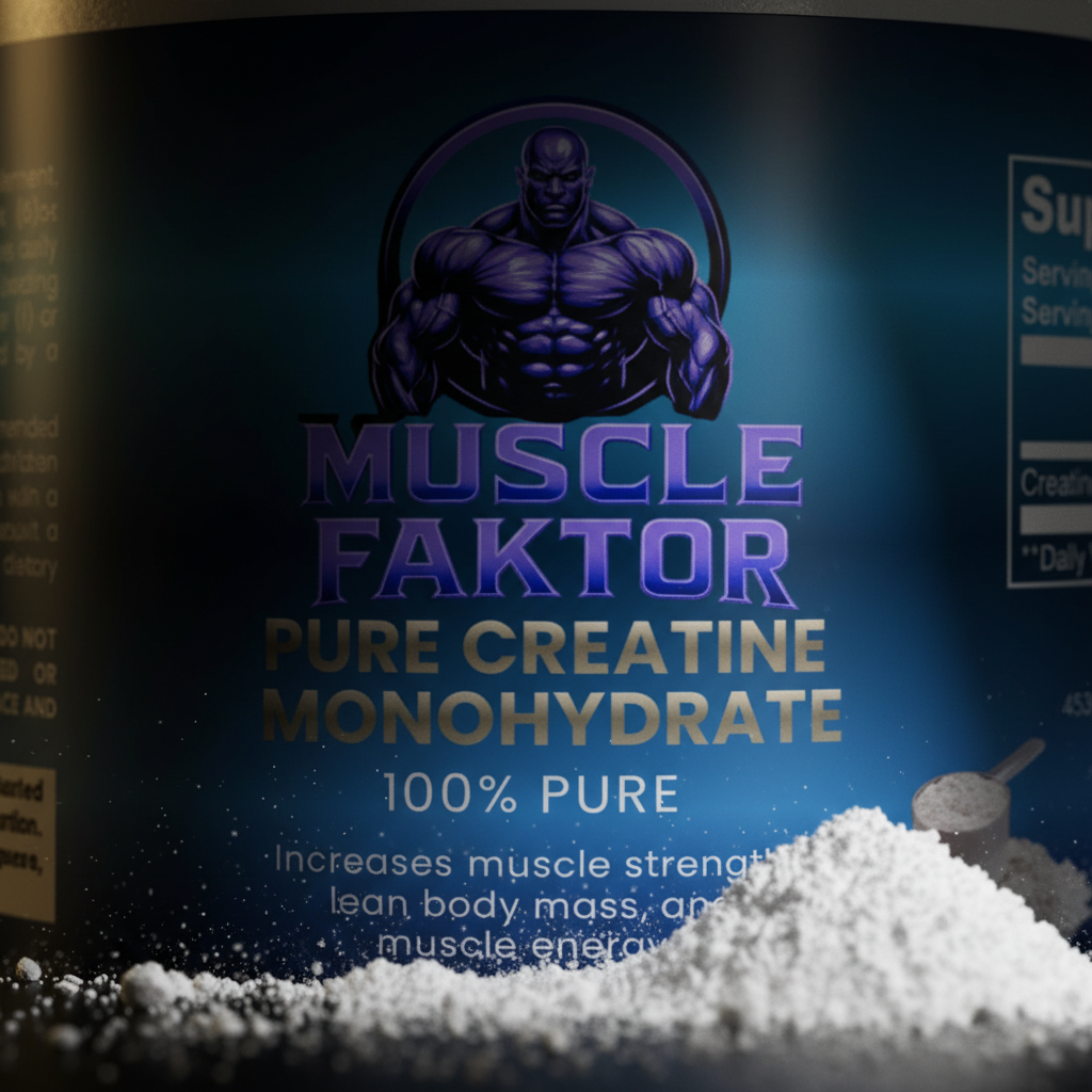 Pure Creatine Monohydrate Powder 250g - Unflavored