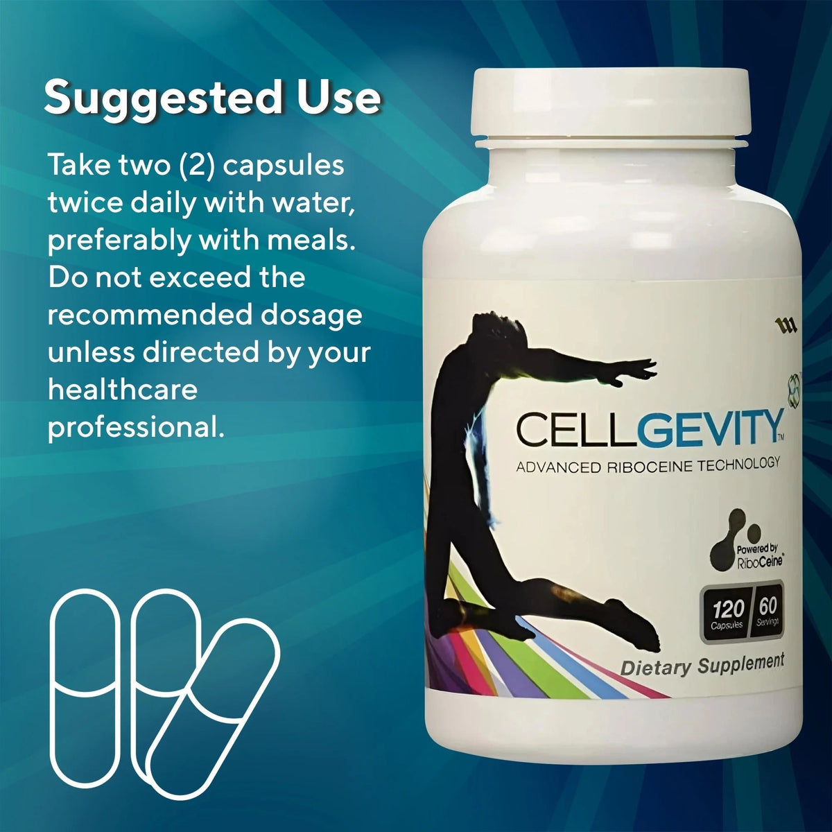 CellGevity Advanced Riboceine Technology 120 Cap