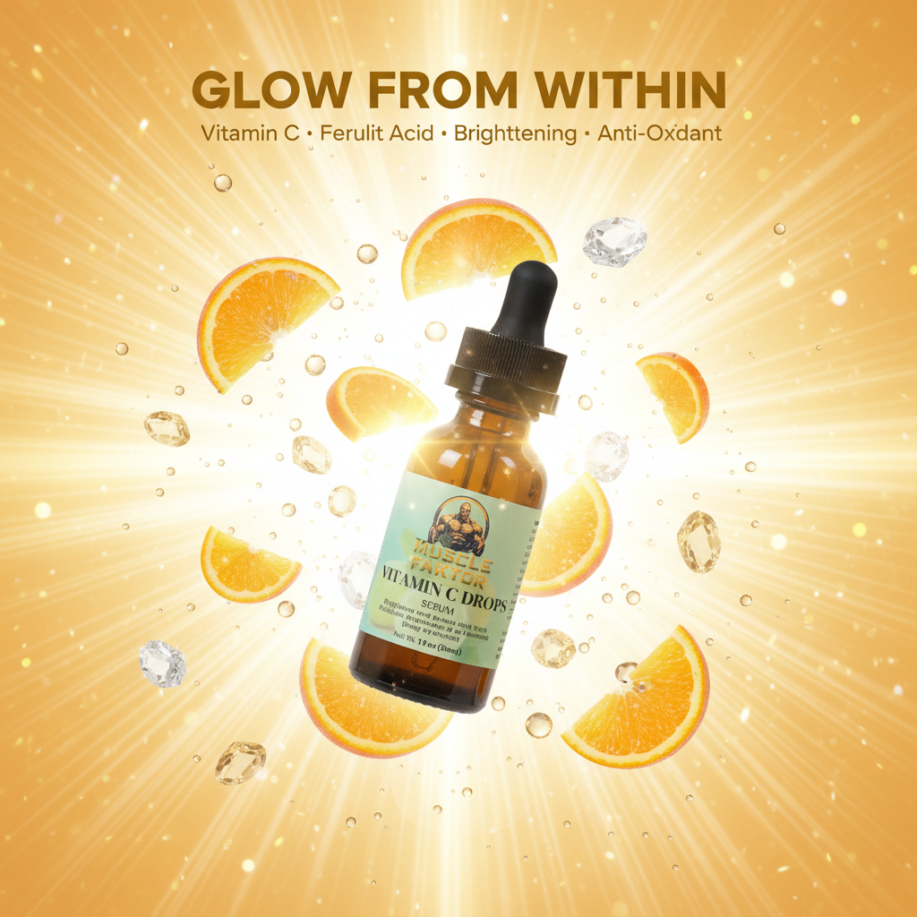 Muscle Faktor Vitamin C Brightening Face Serum with Ferulic Acid