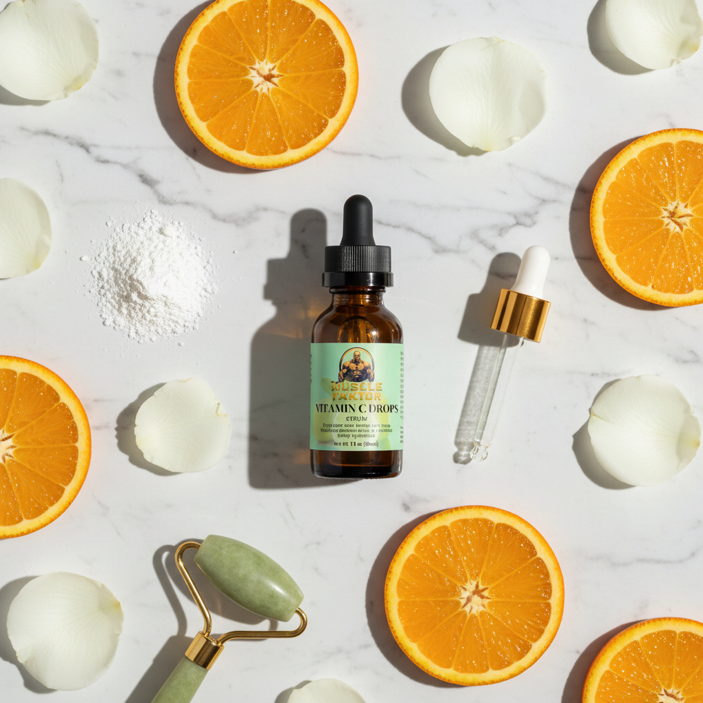Muscle Faktor Vitamin C Brightening Face Serum with Ferulic Acid