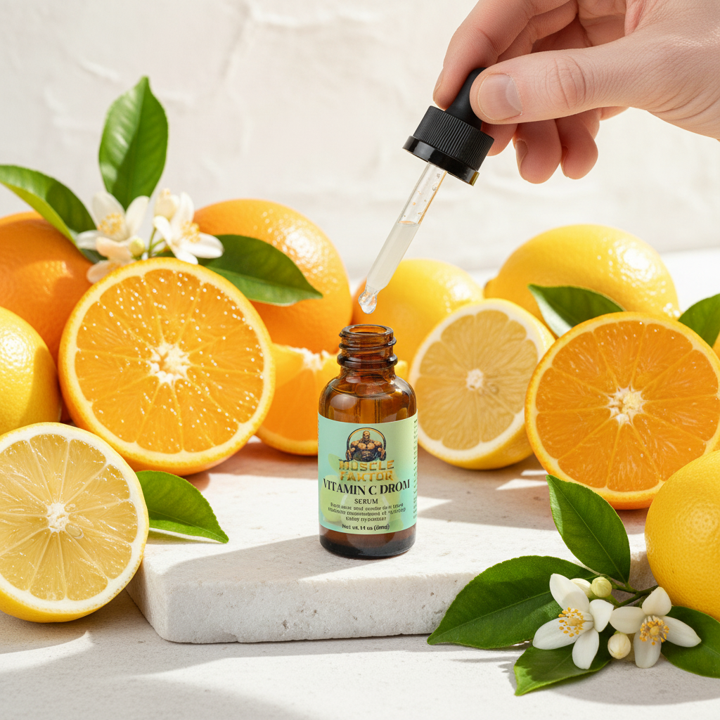 Muscle Faktor Vitamin C Brightening Face Serum with Ferulic Acid