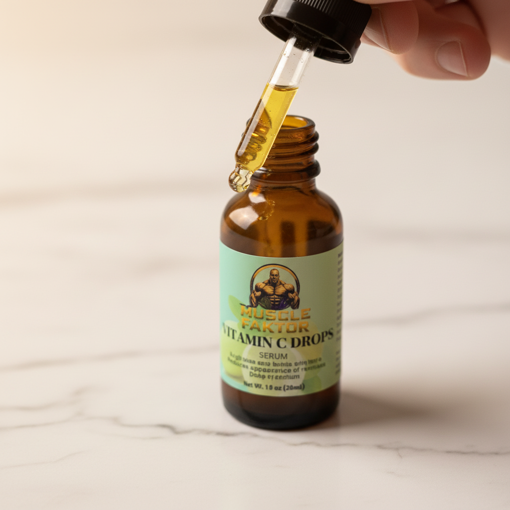 Muscle Faktor Vitamin C Brightening Face Serum with Ferulic Acid