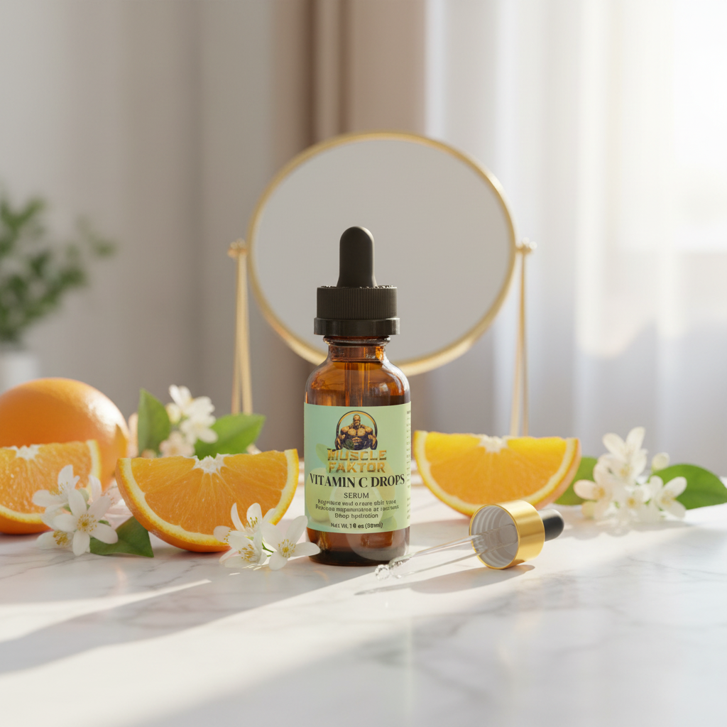 Muscle Faktor Vitamin C Brightening Face Serum with Ferulic Acid